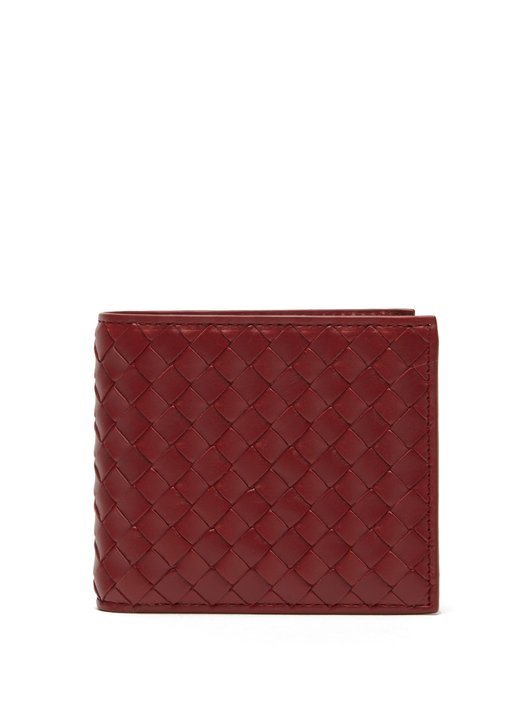 Bottega Veneta Intrecciato bi-fold leather wallet