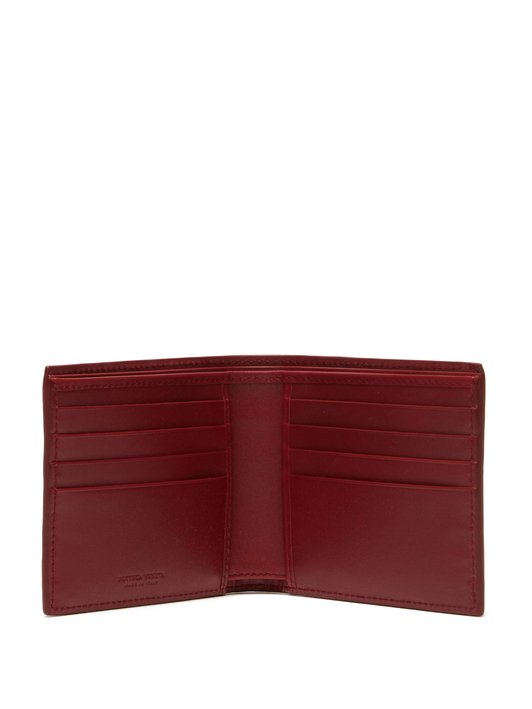 Bottega Veneta Intrecciato bi-fold leather wallet