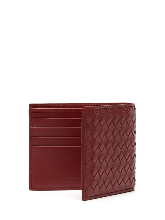 Bottega Veneta Intrecciato bi-fold leather wallet