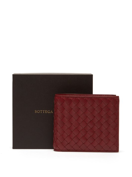 Bottega Veneta Intrecciato bi-fold leather wallet