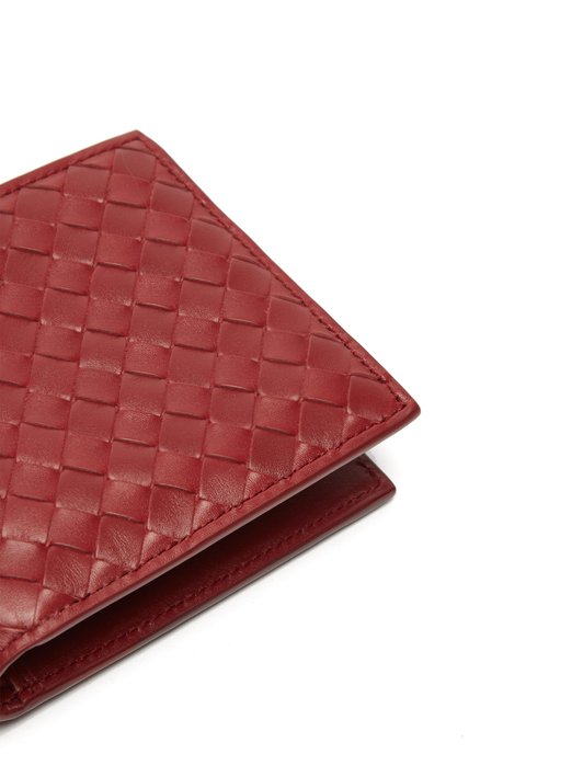 Bottega Veneta Intrecciato bi-fold leather wallet