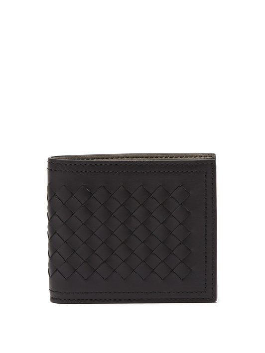 Bottega Veneta Intrecciato bi-fold leather wallet