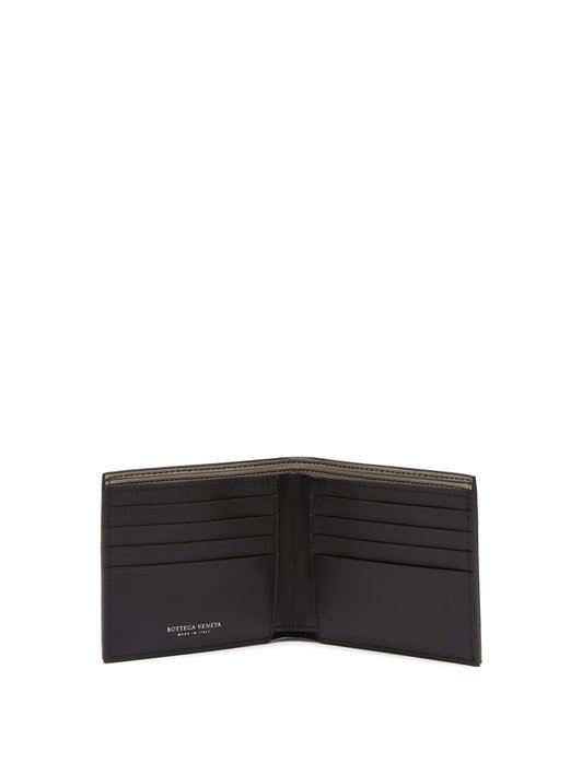 Bottega Veneta Intrecciato bi-fold leather wallet