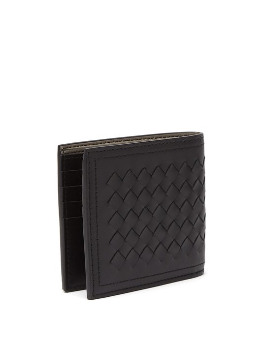 Bottega Veneta Intrecciato bi-fold leather wallet