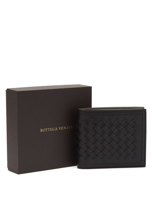 Bottega Veneta Intrecciato bi-fold leather wallet