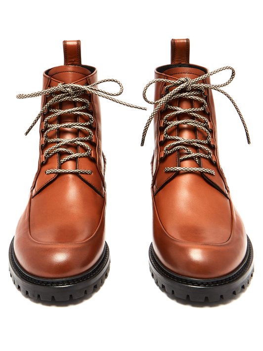 Bottega Veneta Lace-up leather boots