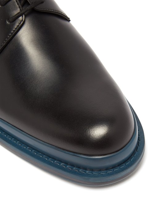 Bottega Veneta Intrecciato leather derby shoes