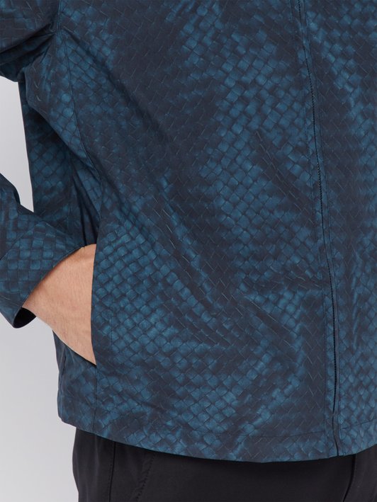 Bottega Veneta Intrecciato-print nylon jacket