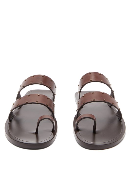 Saint Laurent Dwett studded leather sandals