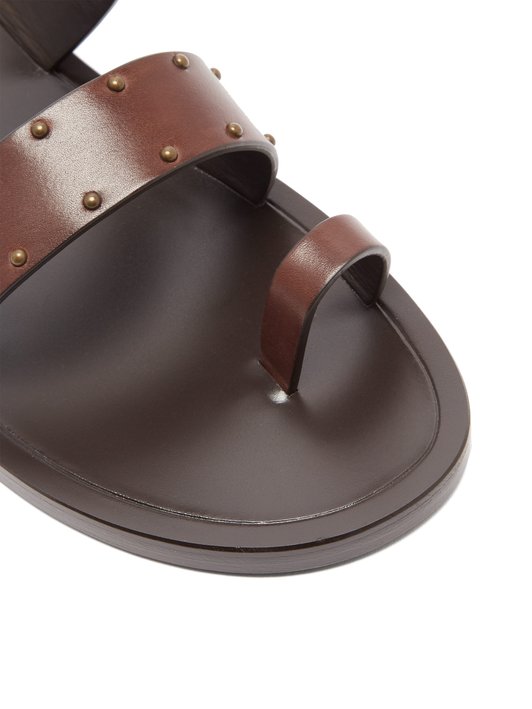 Saint Laurent Dwett studded leather sandals
