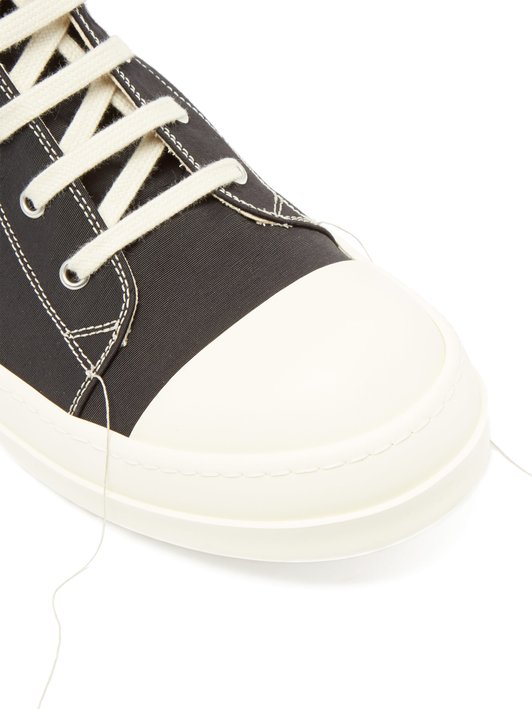 Rick Owens DRKSHDW High-top canvas trainers