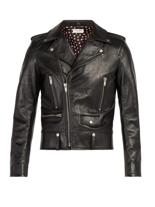 Saint Laurent Leather biker jacket