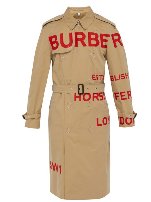 Burberry Wharbridge cotton-gabardine trench coat