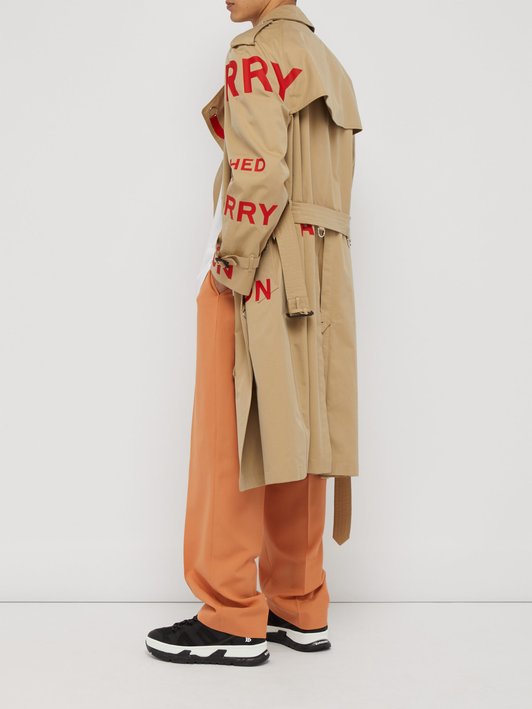 Burberry Wharbridge cotton-gabardine trench coat