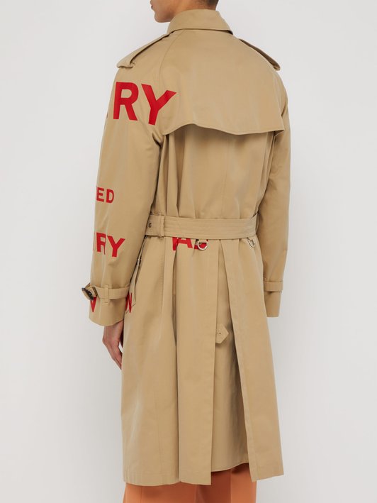 Burberry Wharbridge cotton-gabardine trench coat