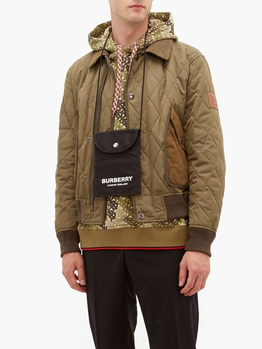 Burberry Chilton quilted bomber jacket