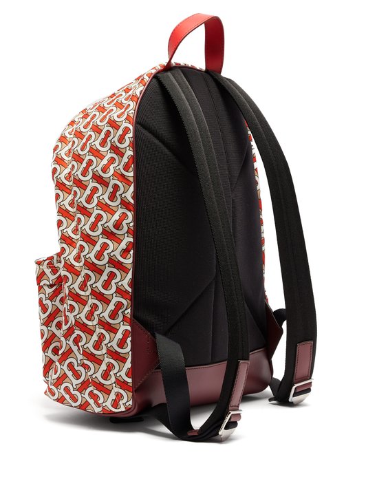 Burberry TB-monogram technical-twill backpack