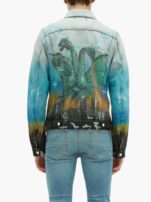 Amiri City Dragon denim jacket 