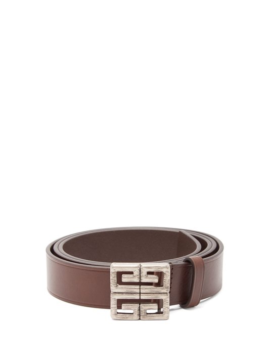 Givenchy 4G-buckle leather belt