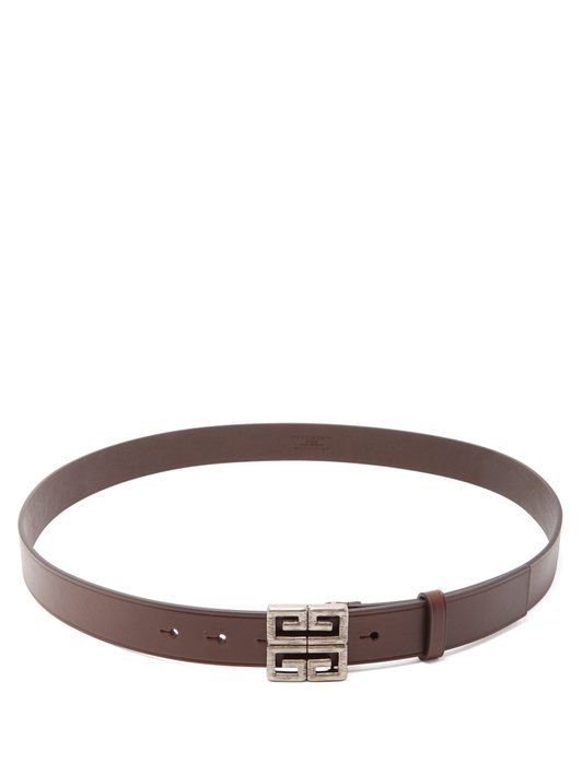 Givenchy 4G-buckle leather belt