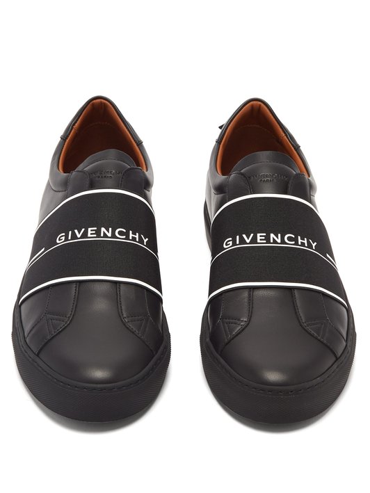 Givenchy Urban Street elastic-strap leather trainers