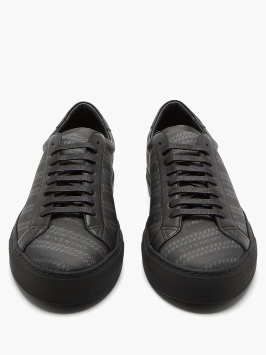 Givenchy Urban Street logo-print canvas trainers