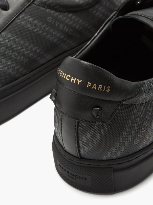 Givenchy Urban Street logo-print canvas trainers