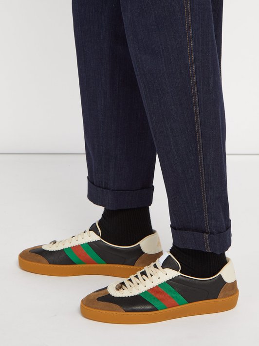 GIÀY GUCCI G74 leather low-top trainers