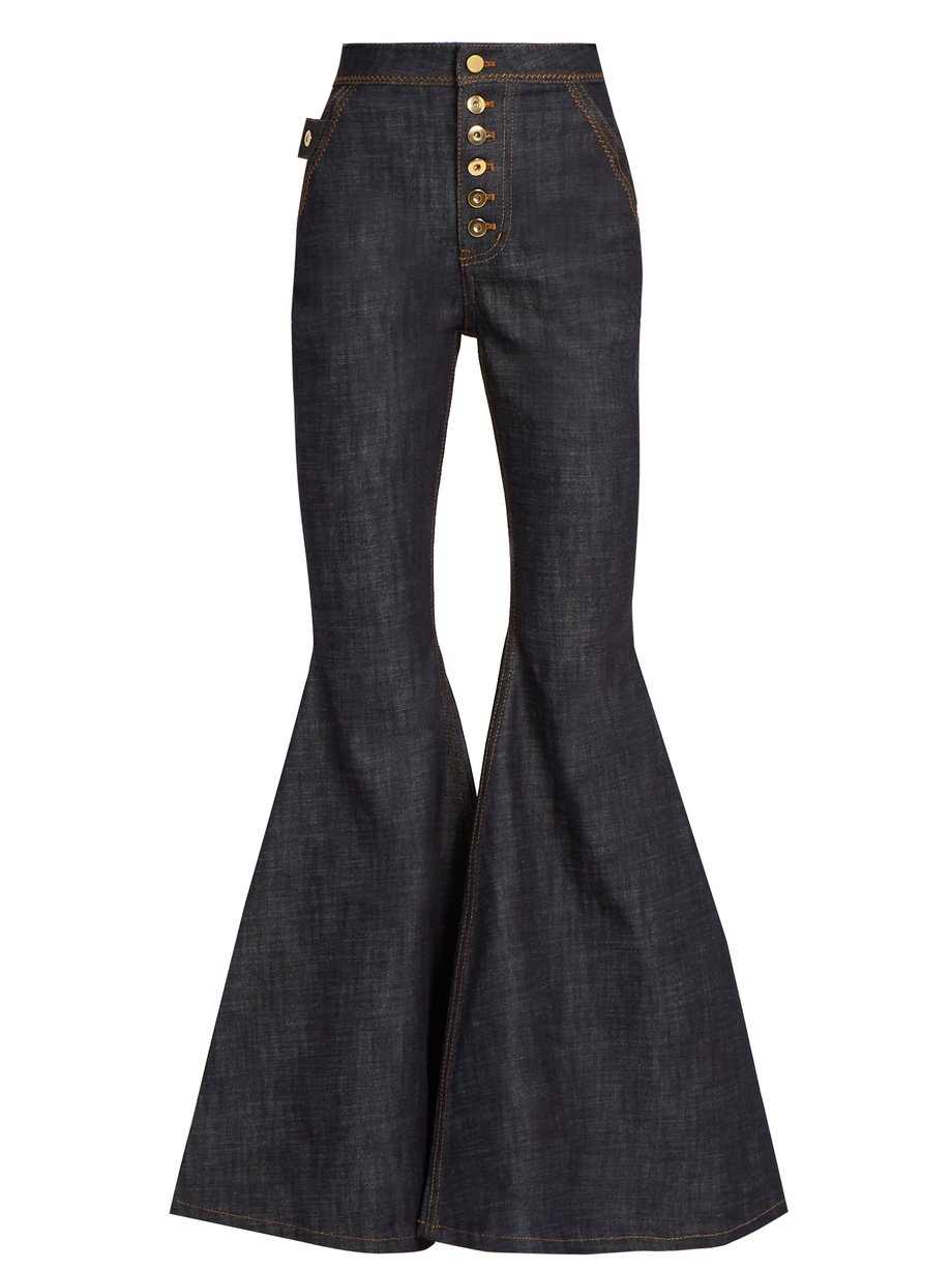 Blue Ophelia high-rise flared jeans | Ellery | MATCHESFASHION UK