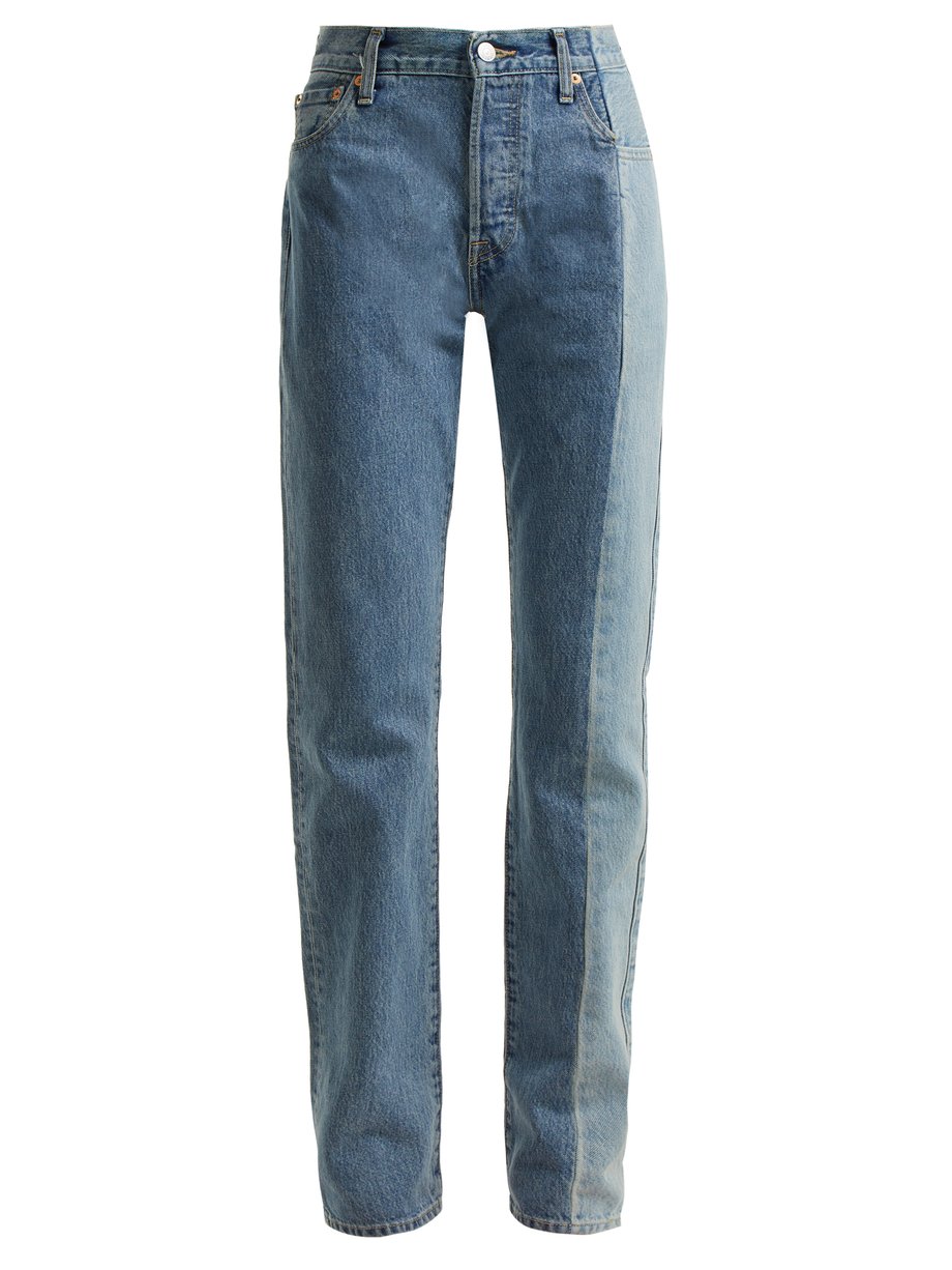 X Levi's reworked straight-leg jeans 