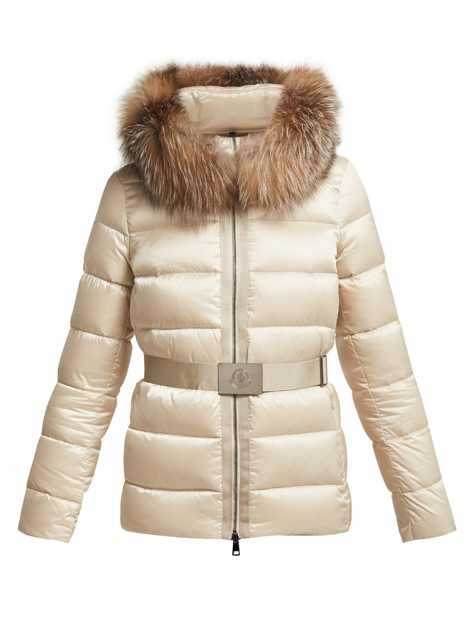 Tan Tatie quilted-down jacket | Moncler | MATCHESFASHION UK