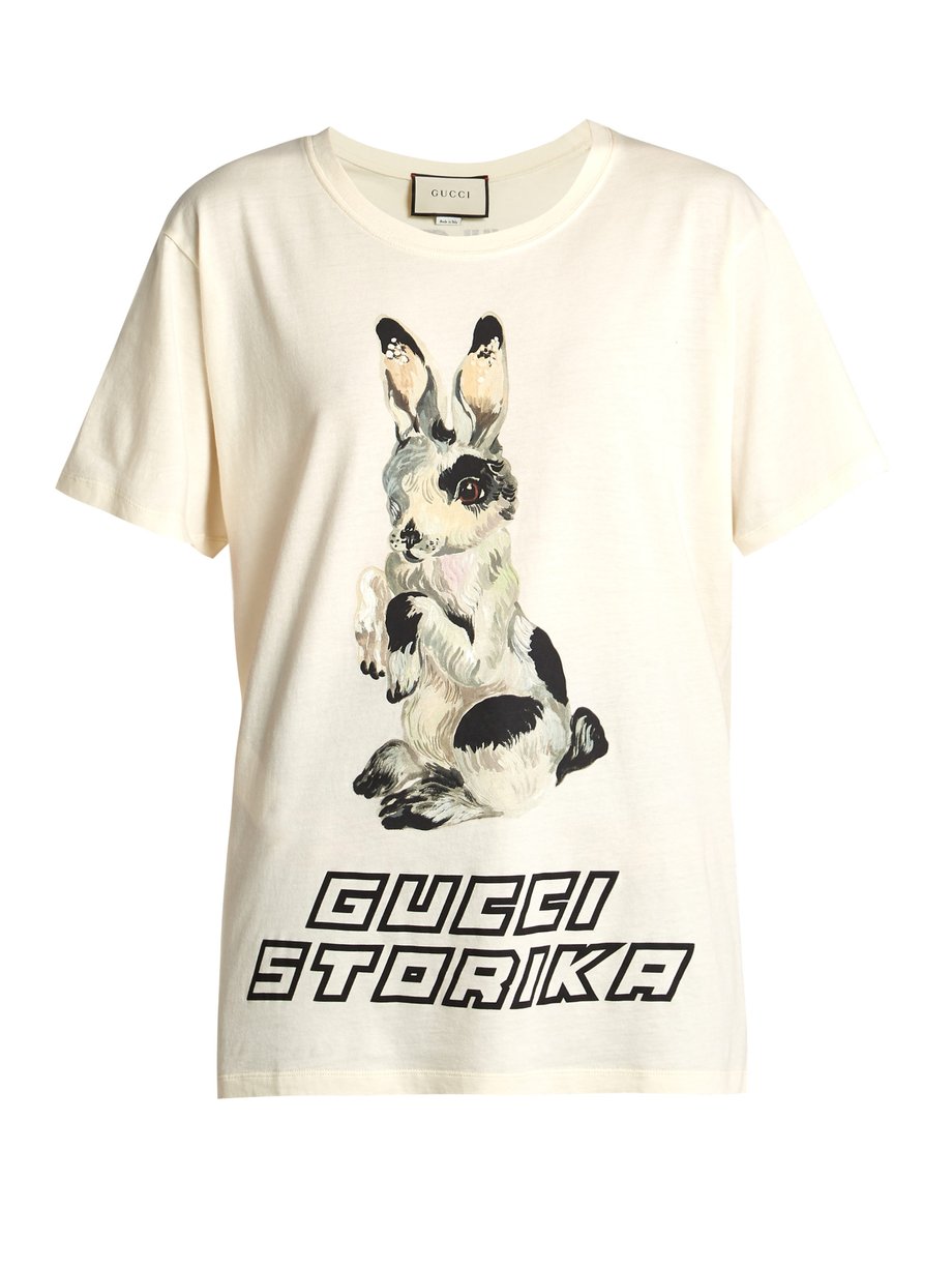 gucci rabbit t shirt