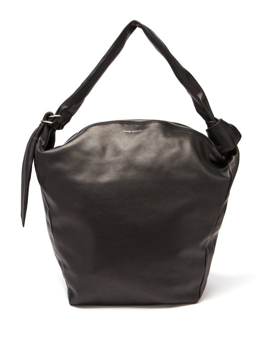 Black Eewa leather shoulder bag | Isabel Marant | MATCHESFASHION AU