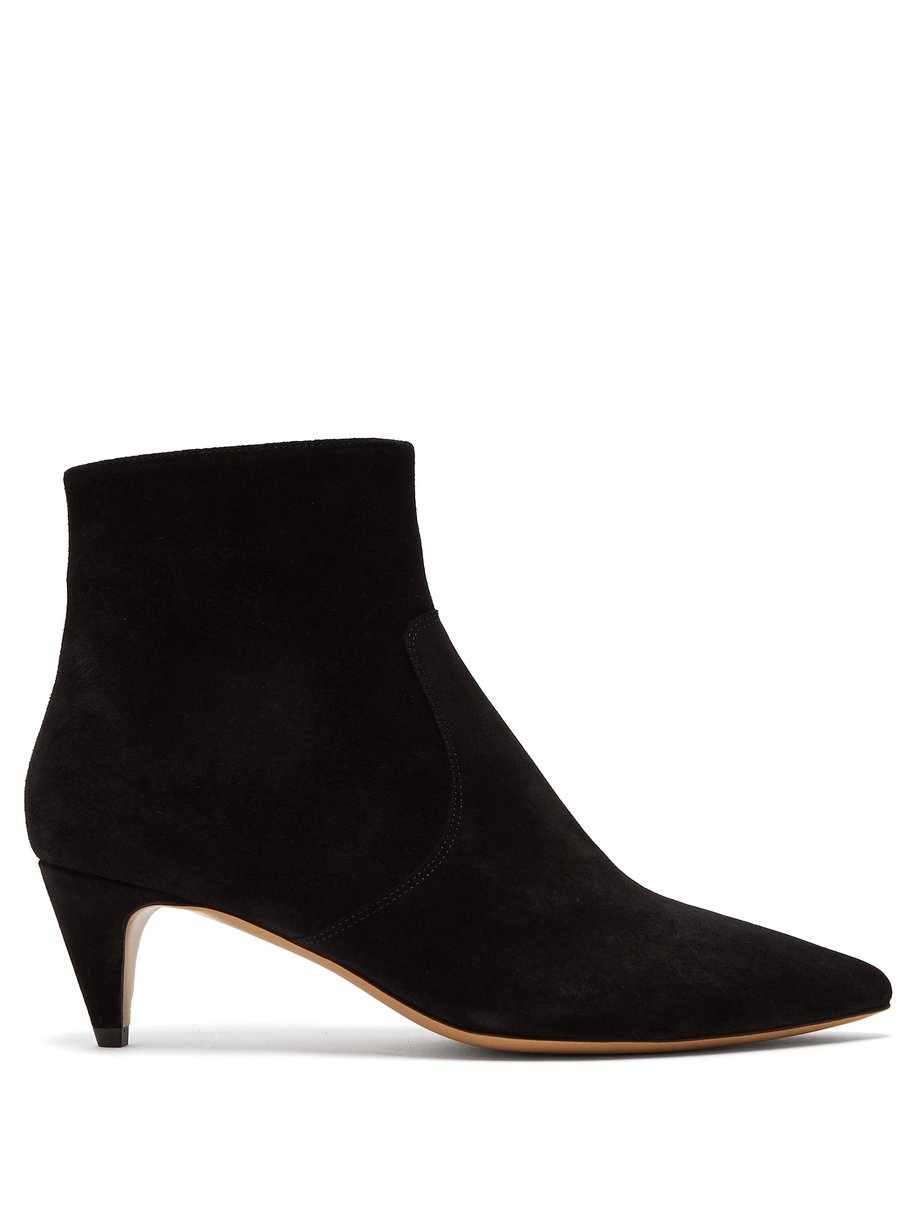 Isabel Marant BLACK Derst suede ankle boots | 매치스패션, 모던 럭셔리 온라인 쇼핑
