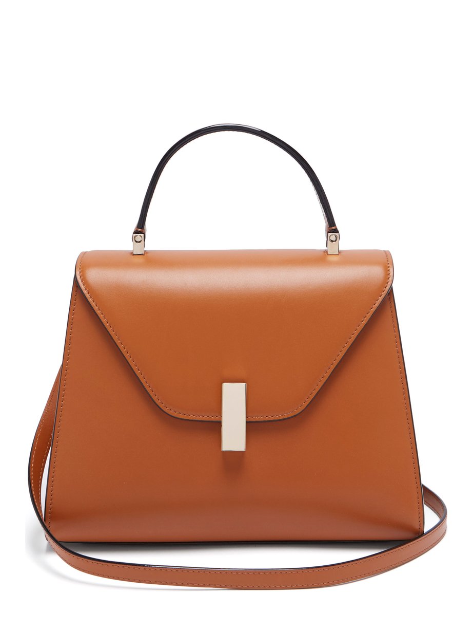 Tan Iside medium leather bag | Valextra | MATCHESFASHION US