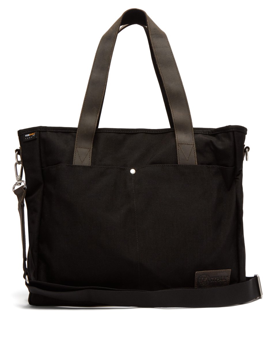Black Kerr canvas and leather tote | Eastpak | MATCHESFASHION US