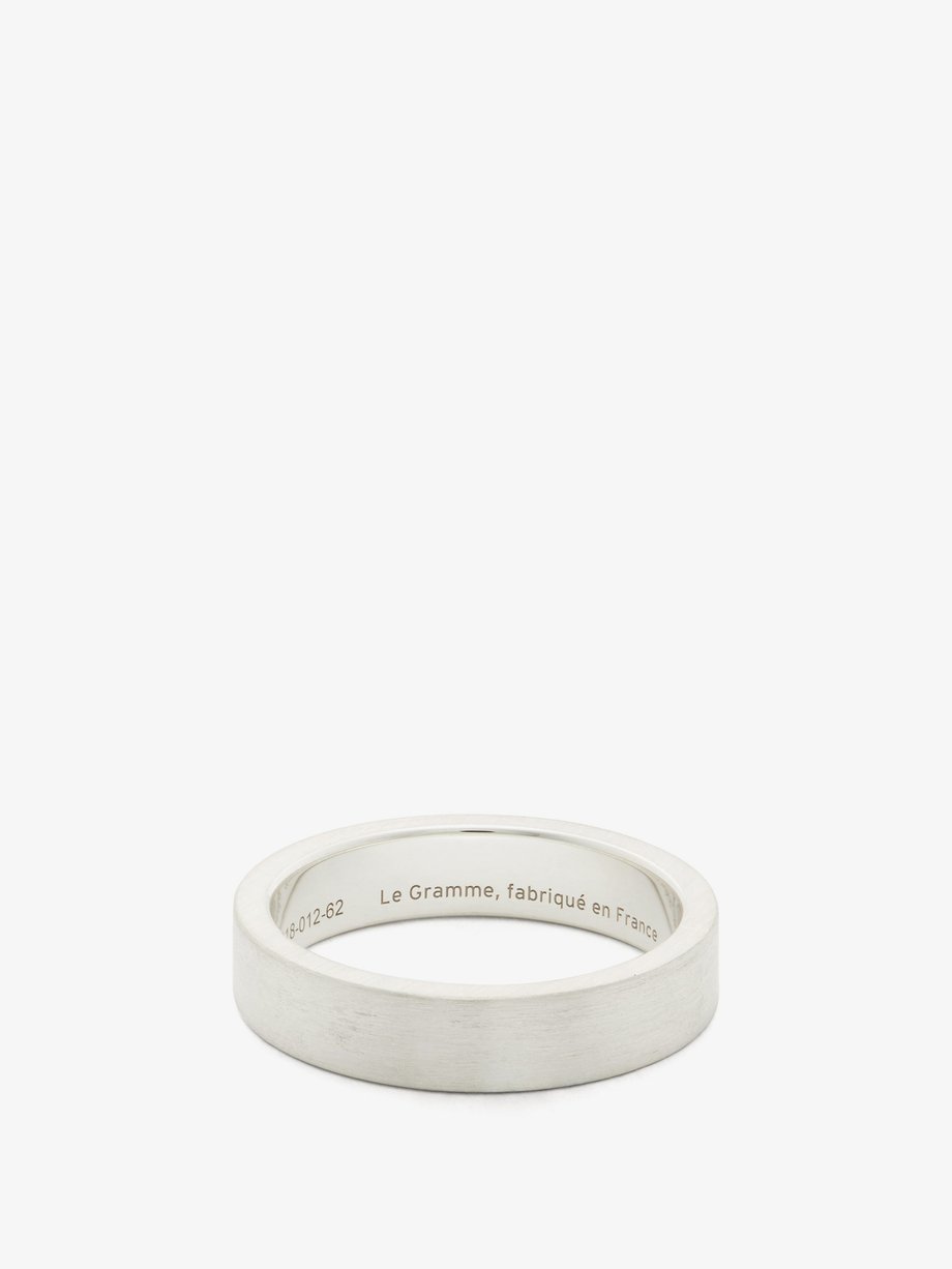 Le 7 sterling silver ring Metallic Le Gramme | MATCHESFASHION FR