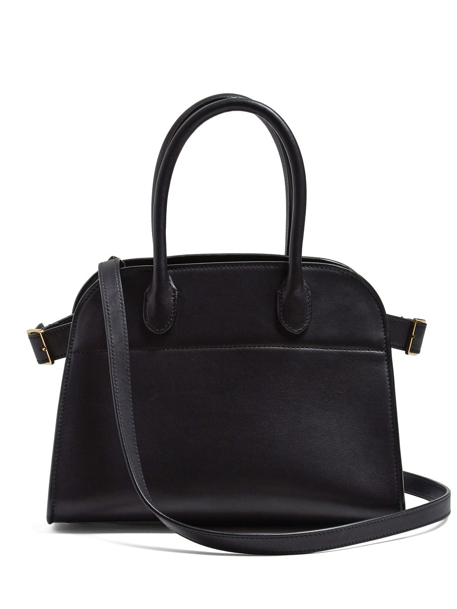 Black Margaux 10 leather bag | The Row | MATCHESFASHION AU