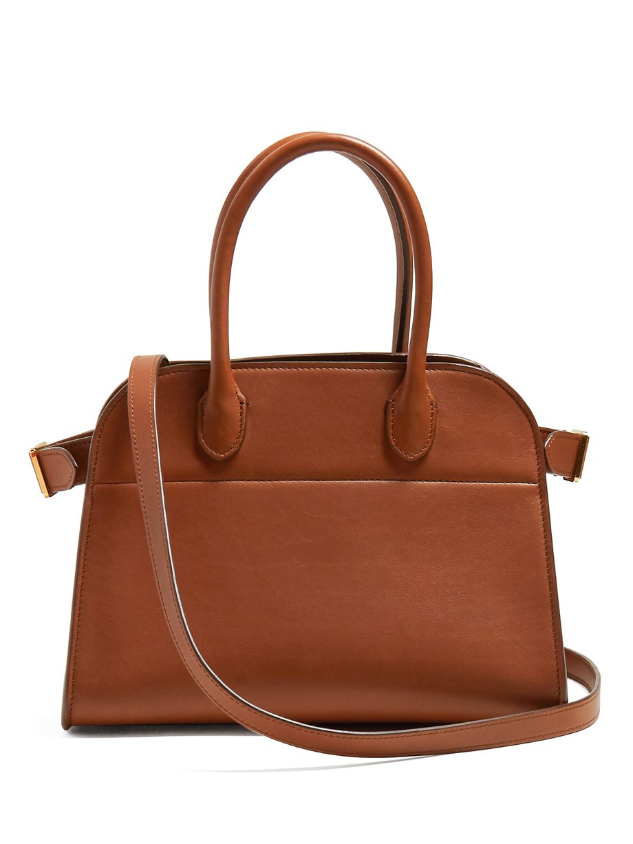 Tan Margaux 10 leather bag | The Row | MATCHESFASHION UK