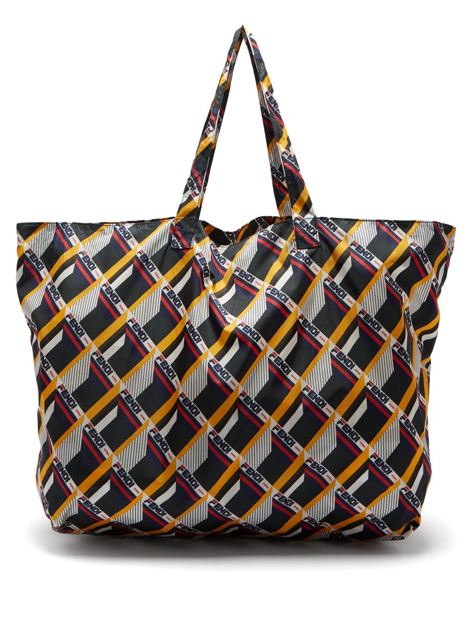fendi checkered handbag