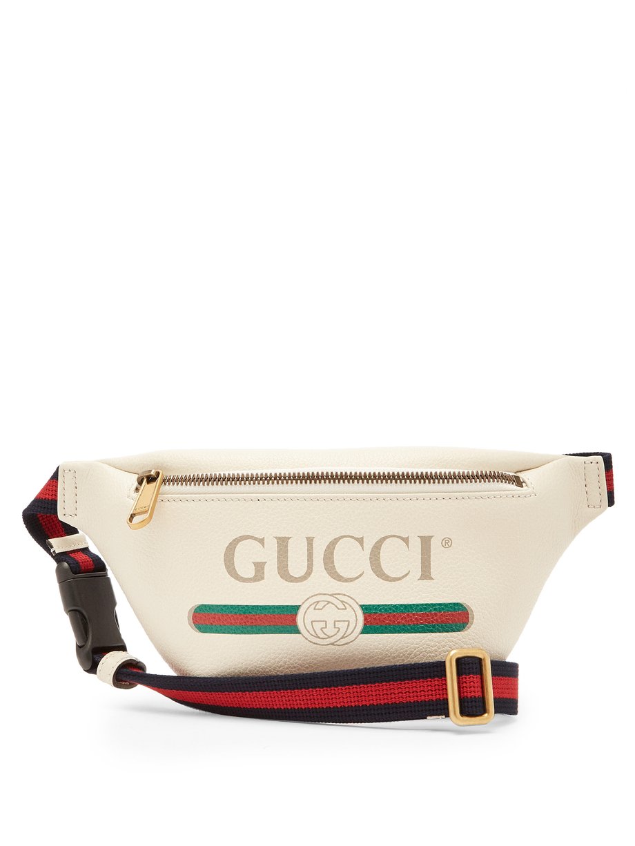 white gucci fanny pack