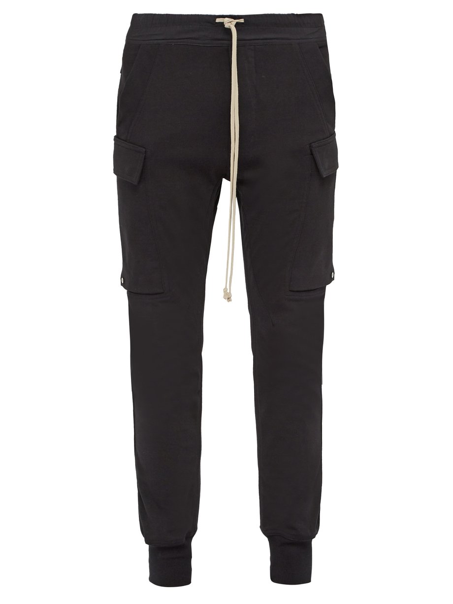 Black Babel cotton cargo track pants | Rick Owens | MATCHESFASHION AU