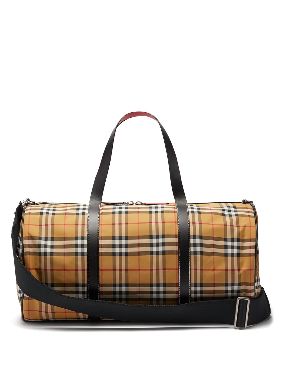 Brown Kennedy Vintage-check weekend bag | Burberry | MATCHESFASHION UK