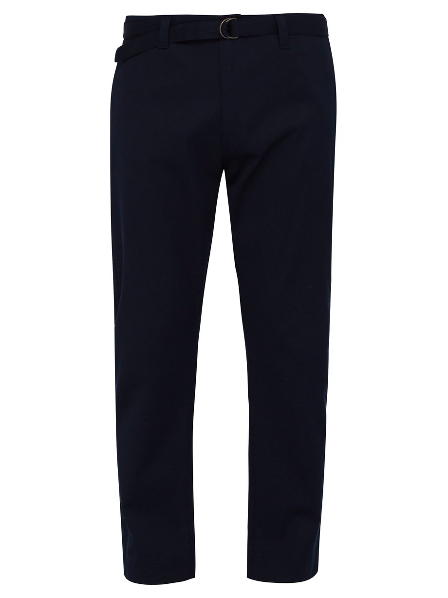 Navy Cotton-twill workwear trousers | Prada | MATCHESFASHION US