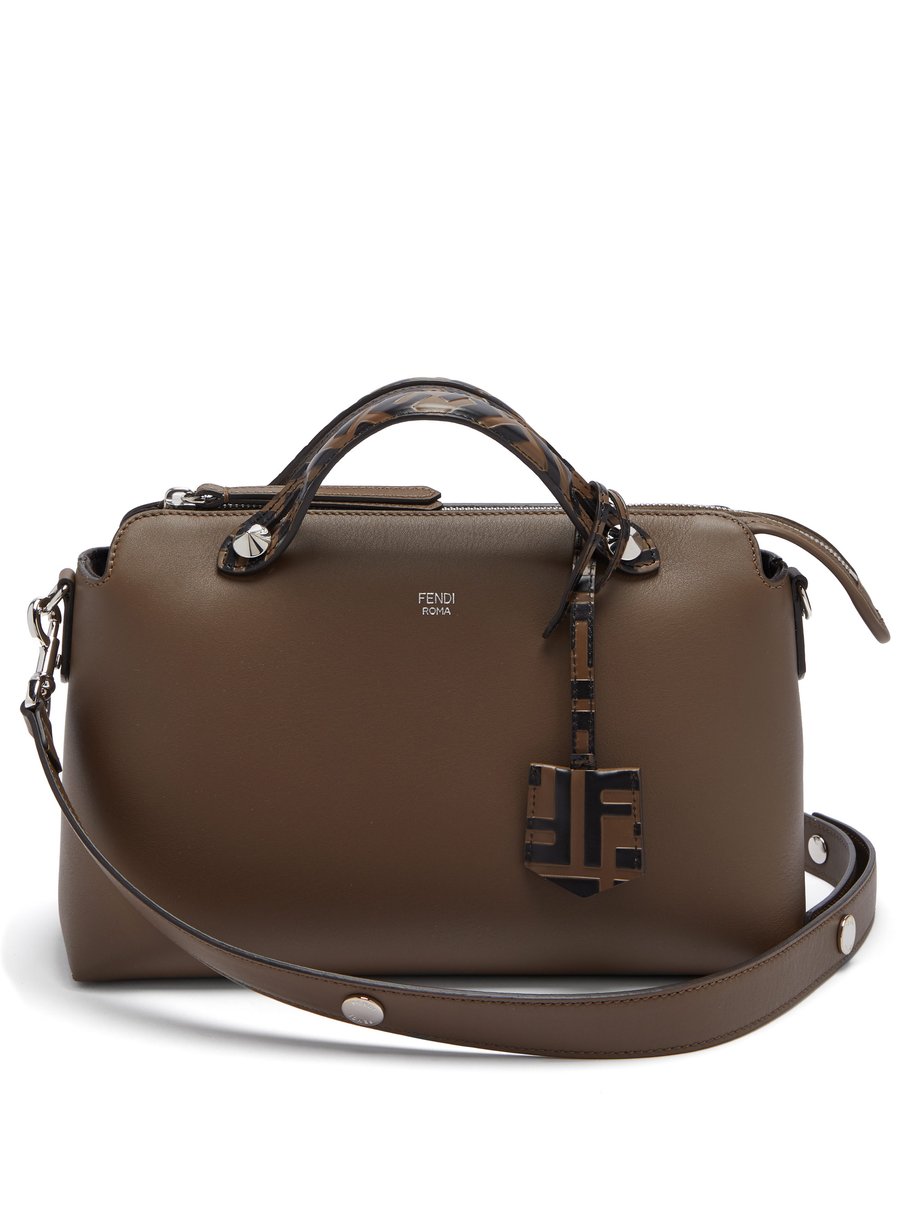 By The Way leather shoulder bag Brown 