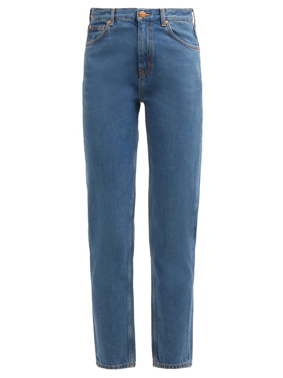 Blue Mimi high-rise slim-leg jeans | M.i.h Jeans | MATCHESFASHION US