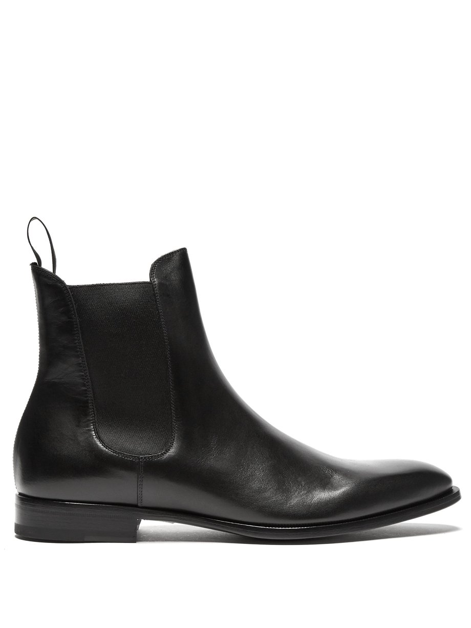 Leather Chelsea boots Black Dunhill | MATCHESFASHION FR