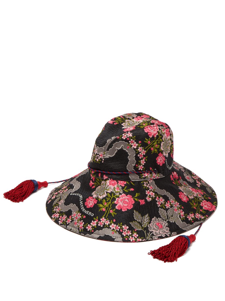 gucci floral bucket hat