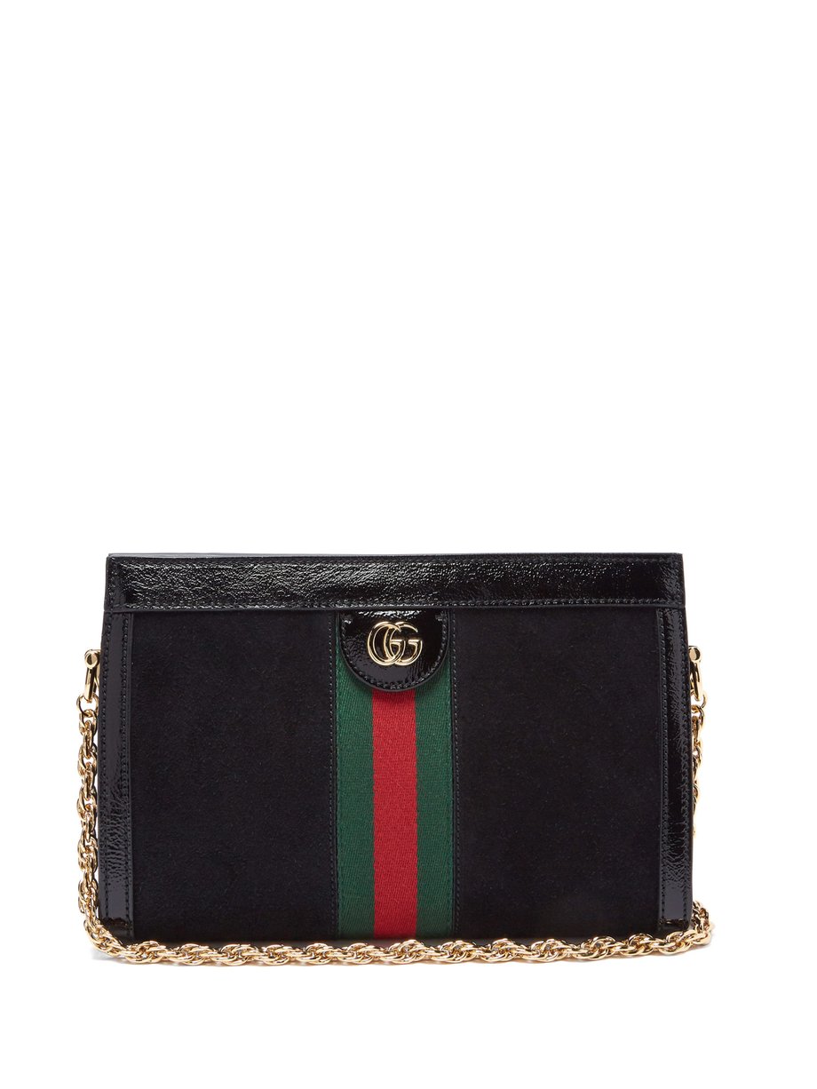 gucci ophidia small suede shoulder bag