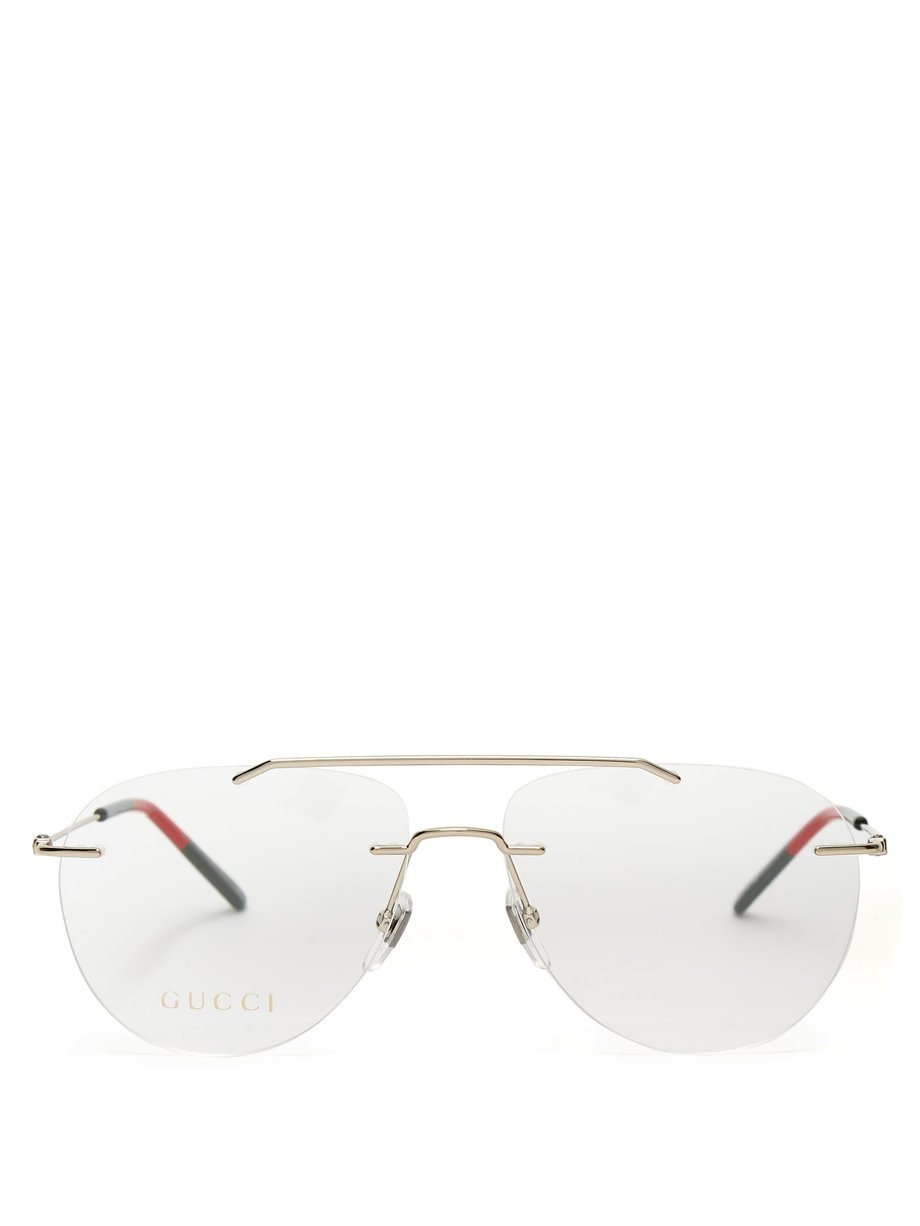 gucci rimless sunglasses